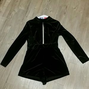 NWOT Polyester Romper *Selena style